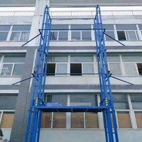 Ascenseur de fret silencieux et stable pour supermarchés, hôtels, restaurants, cuisines et transport de marchandises diverses