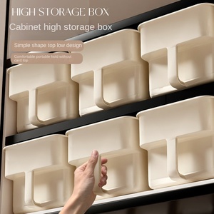Cao treo hiện đại PP quần áo tổ chức hộp lưu trữ với xử lý cho đồ ăn nhẹ và đồ lặt vặt-bền vững đa chức năng thiết kế - Product Image 1