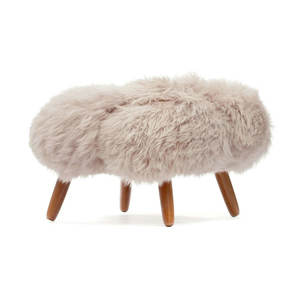 Taburete de tocador de piel sintética estilo americano, puf otomano grande de madera de lujo, banco tapizado para tocador - Product Image 5