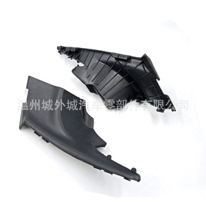 Couvre-aileron latéral de pare-chocs arrière Hyundai Accent 861501E010 861601E010 en ABS, installation par colle ou vis - Product Image 3