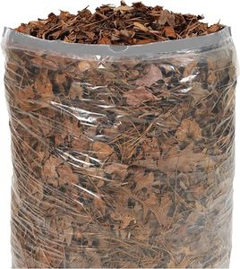 Sac à feuilles à cordon de serrage 30-33 gallons en LDPE, sac jetable pour déchets de jardin, usage domestique, fermeture à nouer - Product Image 2
