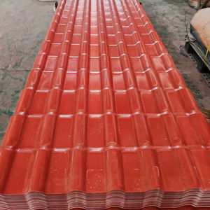 לבן אדום שרף סינתטי גג גיליון asa upvc פלסטיק ספרדית גג גג - Product Image 1