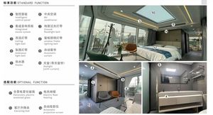 Casa Prefabricada, Mini Casa, Casa Cápsula de <span class=keywords><strong>2</strong></span> Dormitorios, 40 pies - Product Image 5