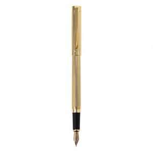 High Quality Custom Logo Embossed Golden Metal Fountain <b>Pen</b> Luxury Business Gift Ballpoint <b>Pen</b> for Business Writing and School - Product Image 3