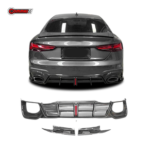 Diffuseur arrière de pare-chocs en fibre de carbone de style AE de qualité supérieure pour Audi RS5 - Product Image 1