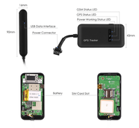Dispositif de suivi GPS GSM TK110, suivi en temps réel de voiture à bas prix, mini traceur GPS 2G