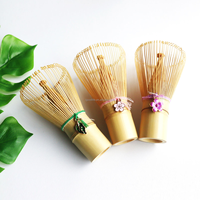 Kit de démarrage classique et écologique pour le thé Matcha Good Life avec fouet, cuillère et bol en bambou