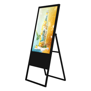 Sistema de Gestión de Contenido o Reproductor Multimedia de Vídeo en Bucle Independiente, Pantalla LCD Plegable Portátil para Señalización Digital, Modelo SK-43GB - Product Image 1