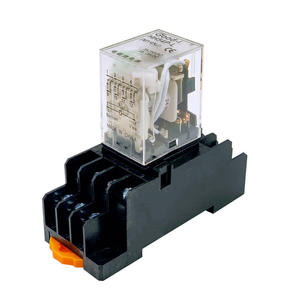 Relais intermédiaire miniature du fabricant MY4NJ Relais électromagnétique 14 broches HH54P-L 24V/220V/110V Utilisation de protection automatique - Product Image 2