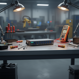 Moxa UPort 407A Hub USB Industrial de 7 Puertos con Fuente de Alimentación para Uso Industrial - Product Image 3