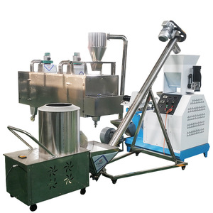 Dây chuyền sản xuất thức ăn vật nuôi hoàn toàn tự động thương mại cho thức ăn cho chó mèo bao gồm thức ăn cho cá được trang bị các thành phần cốt lõi động cơ - Product Image 3