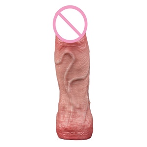 OS-ADL5034 Simulation Penis Male Enlarge Sleeve Huge Realistic <b>Dildo</b> Sex Toy Customized Factory Price Couple Toys Wholesale - Product Image 3