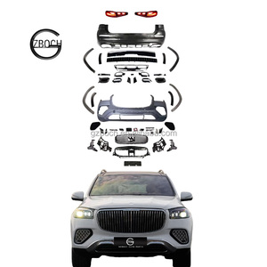 Kit carrosserie 167 pièces pour <span class=keywords><strong>Mercedes</strong></span> Benz <span class=keywords><strong>GLS</strong></span> <span class=keywords><strong>2020</strong></span>+ X167 à 2025 <span class=keywords><strong>Maybach</strong></span> Pare-chocs de voiture <span class=keywords><strong>Gls</strong></span> <span class=keywords><strong>maybach</strong></span> Kit carrosserie Pare-chocs avant arrière - Product Image 1