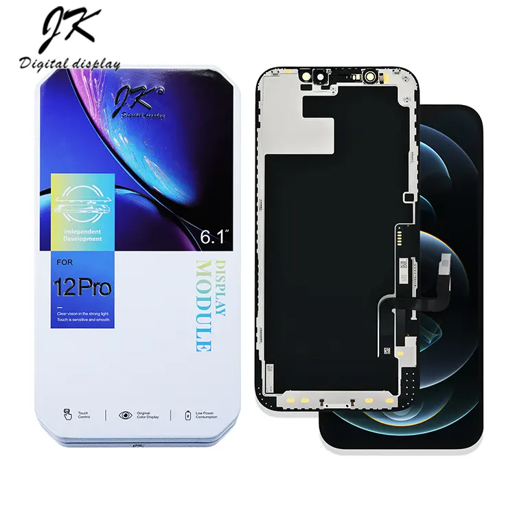 JK pantalla for iphone 12 pro screen replacement for iphone 12 display original for iphone 12 lcd