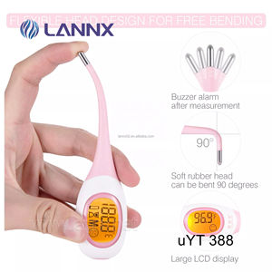 LANNX uYT 388 Vente à chaud Thermomètre à température anale pour animaux de compagnie Chats Chiens Thermomètre numérique électronique vétérinaire - Product Image 4