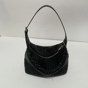 Wholesale Ladies Trendy Vintage High-end Handwoven PU Leather Zipper Closure Eco-Friendly Waterproof Shoulder <b>Bags</b> for <b>Women</b> - Product Image 3