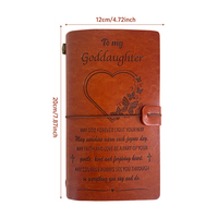 Carnet de voyage personnalisé en papier gaufré avec logo, couverture rigide, rechargeable, journal fait main, gravure personnalisée, cadeau de remise de diplôme