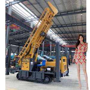 100m Deep <b>Portable</b> Diesel Hydraulic Drilling Equipment For Water WellBorehole Water Well Drilling Machine - Product Image 6