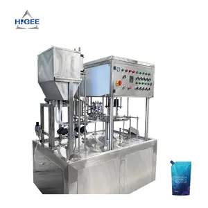 HIGEE Pure Mineral Drinking Tap Water Beverage Liquid Plastic plastic forming bag Filling Packing Making Machine