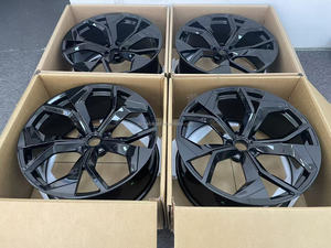 Rines Negros de Alto Rendimiento para Autos de Pasajeros, Rines de Aleación Forjada 5x112 para <span class=keywords><strong>Audi</strong></span> Q5 Q6 Q7 Q8 A6 A7 A8 RSQ8 Rs6 - Product Image 5