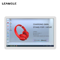 Boîte d'affichage LCD transparente LEANGLE de 55 pouces, vitrine numérique, vitrine interactive pour bijoux, personnalisation OEM ODM