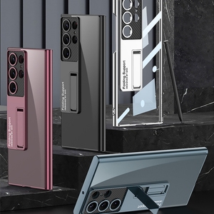 Custodia telefono di lusso con supporto per Samsung Galaxy S23 <span class=keywords><strong>5G</strong></span> GKK con <span class=keywords><strong>copertura</strong></span> completa s23 Ultra telefono Samsung galaxy <span class=keywords><strong>5g</strong></span> - Product Image 2