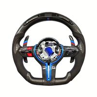 Volant sport en cuir et carbone forgé pour M2/M5/X3/X5/M3/4 Series F Series