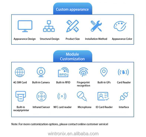 15.6 pouces double écran bureau Service du gouvernement Hall Terminal libre-service Scanner de documents Lecteur d'empreintes digitales SDK Facial - Product Image 6