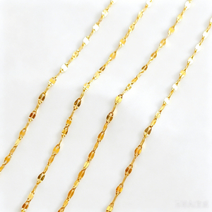 <span class=keywords><strong>Collana</strong></span> Choker in Oro Massiccio 18K Personalizzabile, Catena Sottile Lucida 1,3mm, Gioielli Fini Impermeabili e Permanenti - Product Image 2