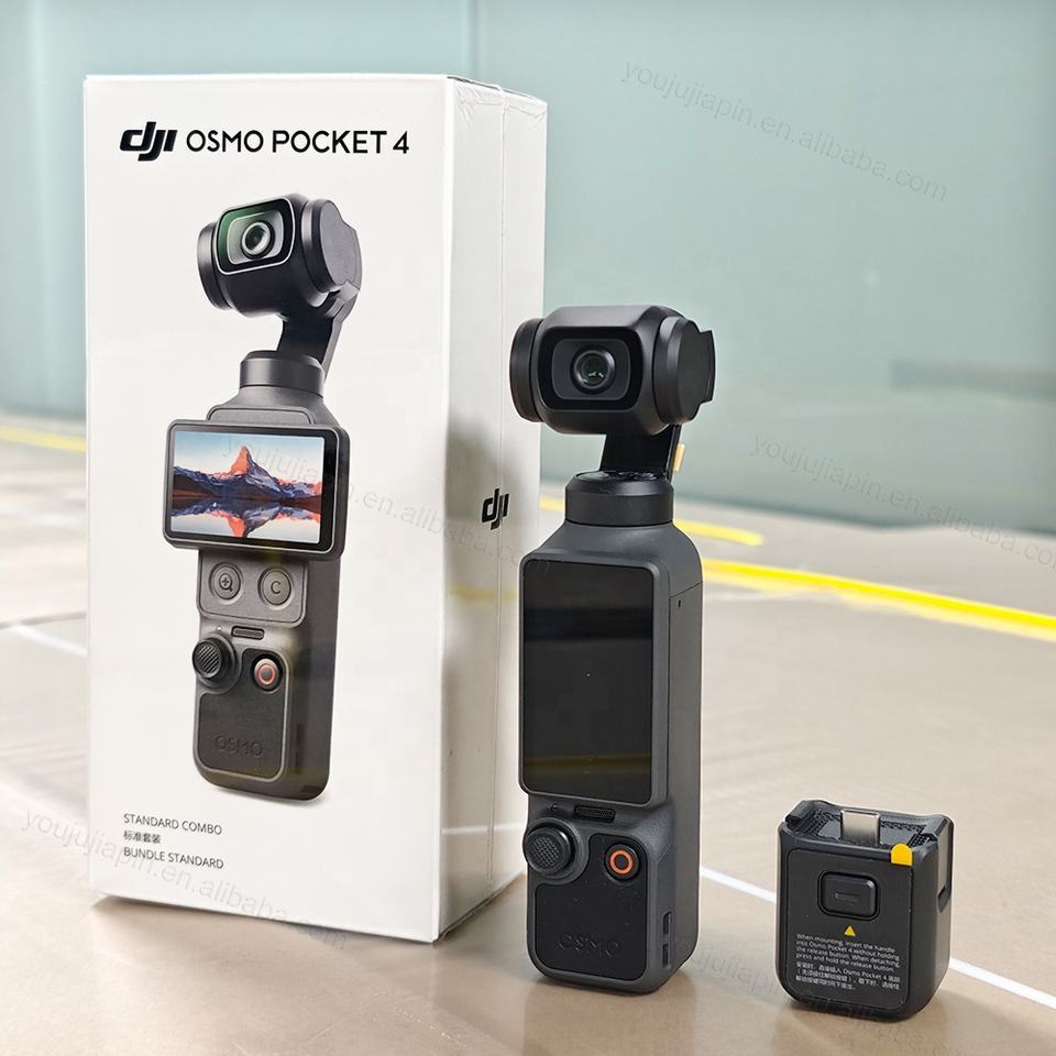 DJI Osmo Pocket 4 Standard Combo Smart Pocket Camera 4K Horizontal ...