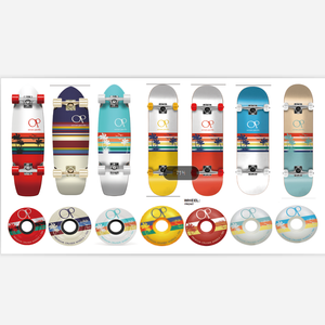 Patineta Completa de 7 Capas de Madera de Arce para Deportes Extremos y Uso al Aire Libre - Product Image 1