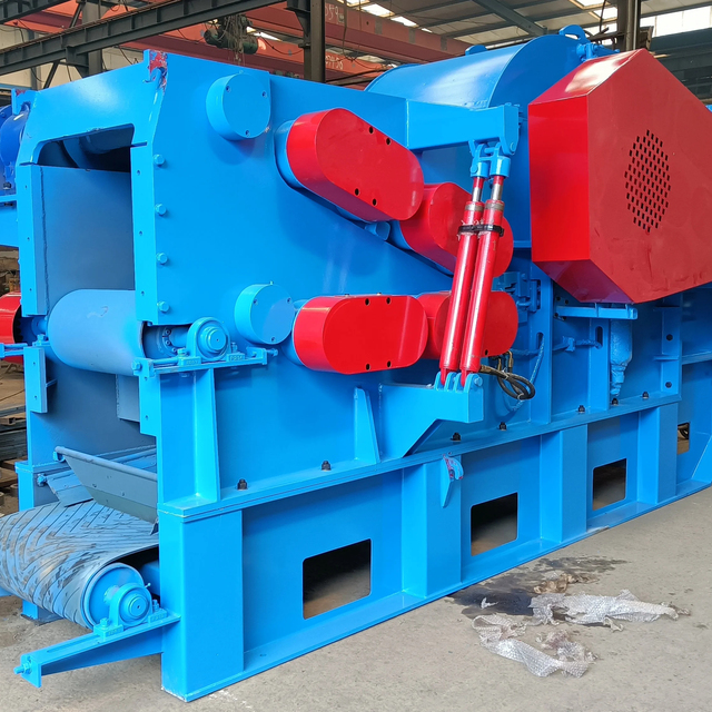 Drum Wood Chippers for Wood Log Eucalyptus Processing #woodchipper #woodgrinder #woodshredder #woodlogcutter