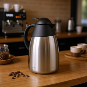 Insulated Jug Stainless Steel 2L Thermal <b>Coffee</b> Server Pitcher - Product Image 3