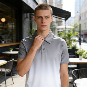 Camisetas Polo de Cuello para Hombre, Diseño de Logotipo Personalizado, Premium, Multicolor, Verano, Lujo, Poliéster Transpirable, Secado Rápido - Product Image 6