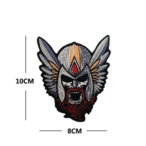 Distintivo di Morale da guerriero con armatura ricamata dai colori vivaci per esterno <span class=keywords><strong>mare</strong></span> - Product Image 5