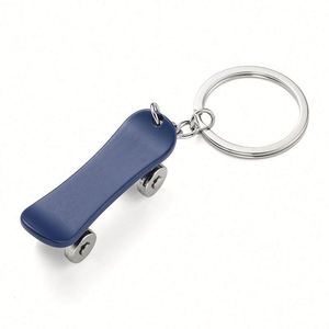 Scooter Customizable logo Laser <b>Engraving</b> DIY Custom Content Creative Small Gift Blank Metal Skateboard Keychain - Product Image 3