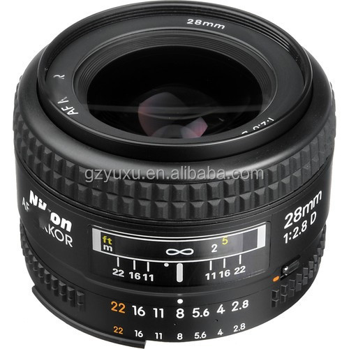 Used YUXU AF 28mm F/2.8D 52mm Wide-Angle Prime Lens for Full-Frame for F-Mount DSLR Cameras