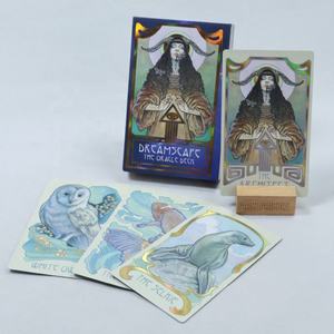 Cartes de tarot de haute qualité personnalisées pour la divination et le divertissement des femmes, jeux de cartes de tarot imprimés personnalisés, cartes d'oracle de tarot personnalisées - Product Image 6