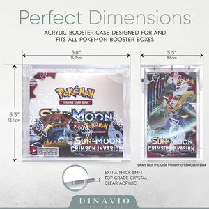Vitrine personnalisée en acrylique transparent UV avec boîtier de protection à aimant puissant pour Evolutions - Product Image 4