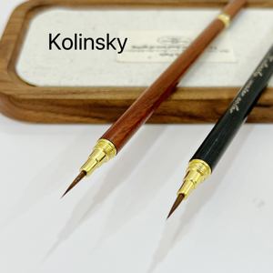 <span class=keywords><strong>Kolinsky</strong></span> Cheveux Ongles <span class=keywords><strong>Aquarelle</strong></span> Stylo Brosse À Ongles Usine Personnalisé En Gros Haute Qualité Nail Art Brosse - Product Image 3