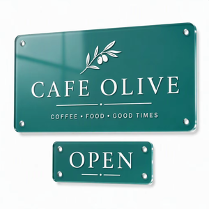 Letrero de Pared de Acrílico Personalizado, Logotipo de Oficina de Abogados, Impresión UV, Corte Láser, Borde Pulido, Placa Interior - Product Image 5