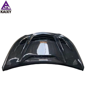 Capot moteur avant en Fiber de carbone sec de Style MBJ pour capot Infiniti Q50 Q50S Q50L 2015 + - Product Image 3