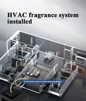 Diffuseur ultrasonique électrique en métal Maonoal A600 160 ml avec contrôle par application, éclairage LED écologique pour hôtel, maison et système CVC
