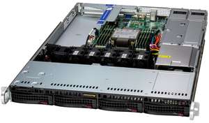 เซิร์ฟเวอร์จัดเก็บข้อมูล SYS-512B-WR 1U Intel Xeon 6 8 DIMM ช่องใส่ฮาร์ดดิสก์ขนาด 3.5 นิ้ว PCIe 5.0 ขายส่ง - Product Image 4