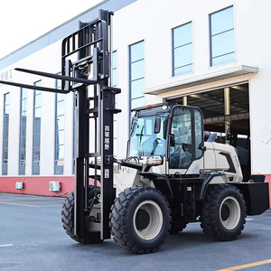 Ağır Hizmet Tipi 3 Tonluk Her Türlü Araziye Uygun Dizel Forklift 4 Çeker Hidrolik Tarım Forklifti EPA Onaylı - Product Image 6