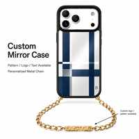 Funda Magnética para Teléfono con Espejo, Personalizable con Logotipo, Material TPU, PC y Acrílico, Admite Personalización en Pequeños Lotes, Envío Rápido
