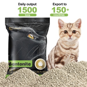 Bulk Crushed Bentonite <b>Cat</b> Litter Wholesale Strong Clumping Low Dust Odor Control Factory Direct Sale - Product Image 1