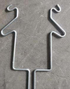 Support <span class=keywords><strong>de</strong></span> tige <span class=keywords><strong>de</strong></span> gouttière pour serre agricole Tomate Fraise Support <span class=keywords><strong>de</strong></span> crochet en acier galvanisé à chaud pour la plantation - Product Image 4