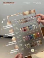 ROUNI 2025 Nouveau Vernis à Ongles Gel UV Effet Œil de Chat Clair de Lune 40 Couleurs Longue Durée 15ml Bouteille LED Non Toxique pour Nail Art