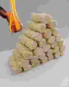 Hot Selling Customizable Outdoor Camping Bonfire Igniter Natural Wood Wool Firelighter <strong>Firestarter</strong> Covers Outdoor Kitchen <strong>BBQ</strong> - Product Image 4